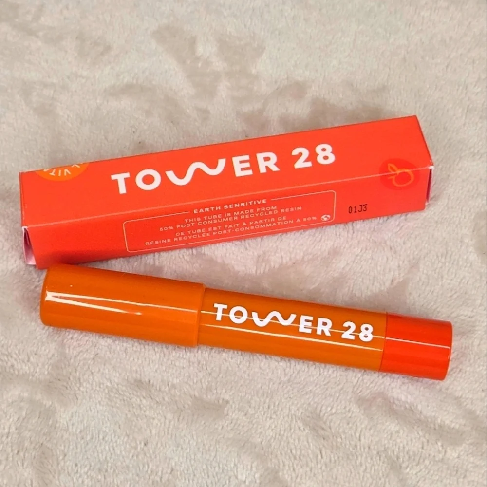 Tower 28 Squeeze JuiceBalm Vegan Tinted Lip Balm